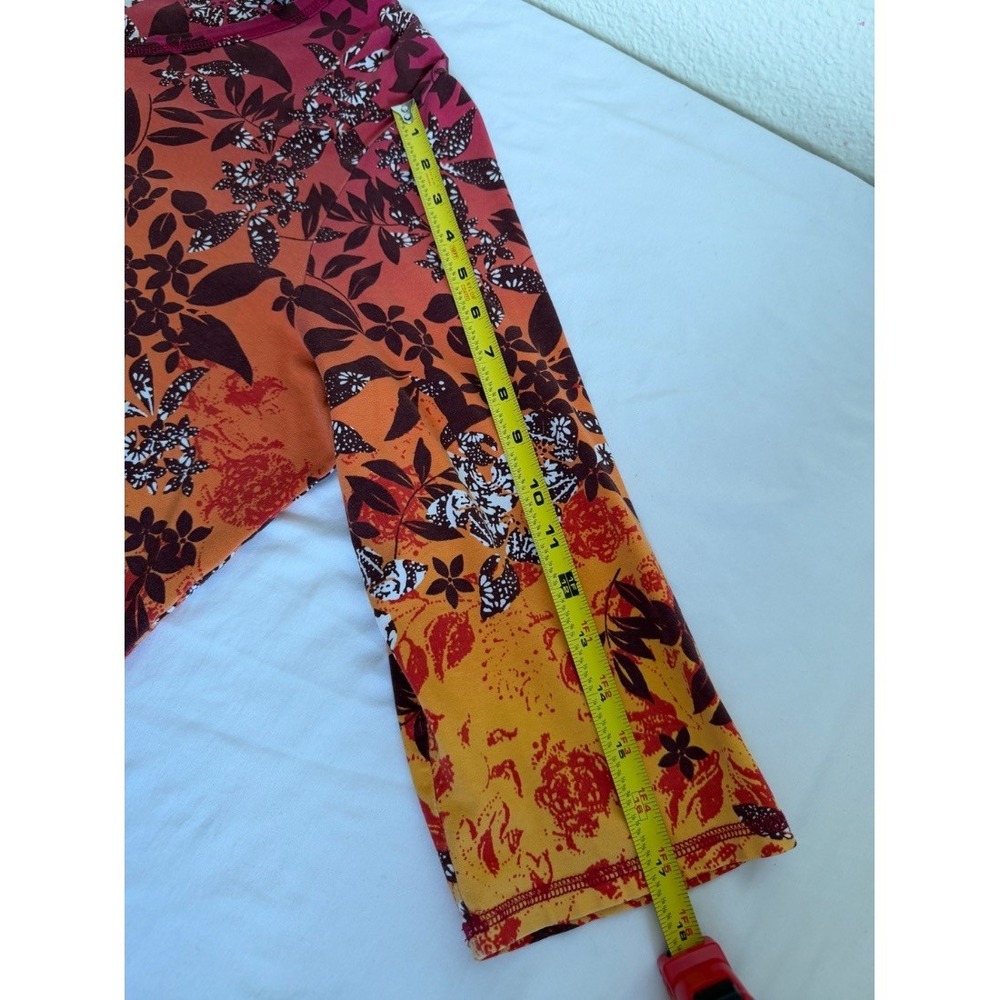 Valerie Stevens Casual Womens Plus 1X Floral Print Pima Cotton‎ Top Blouse - Picture 13 of 14